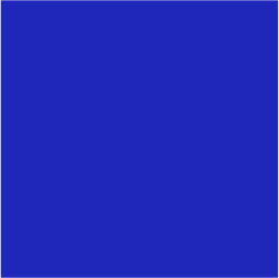 Blue poster art collection
