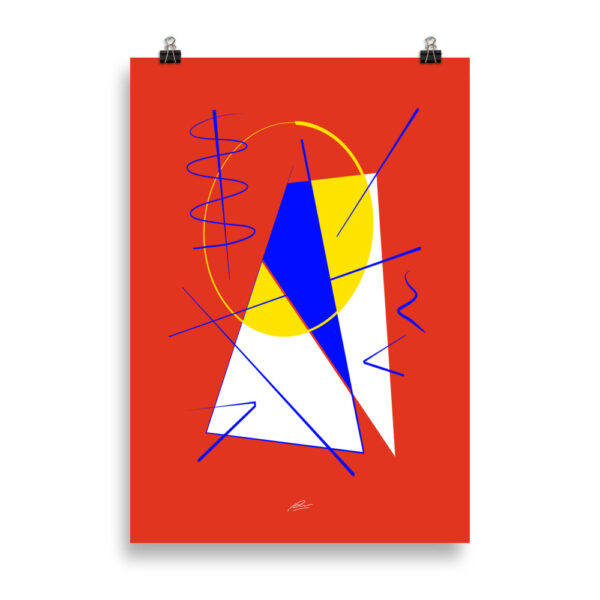 Bauhaus Red Freeform - Image 2