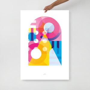 Stained Happy Window