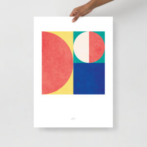 Geometric Bauhaus Composition