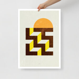 Rising Labyrinth Steps